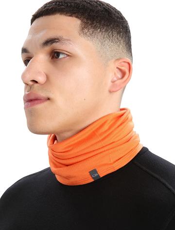 Men's Icebreaker Unisex Merino Flexi Chute Scarves Flash | CA 1878EBCX